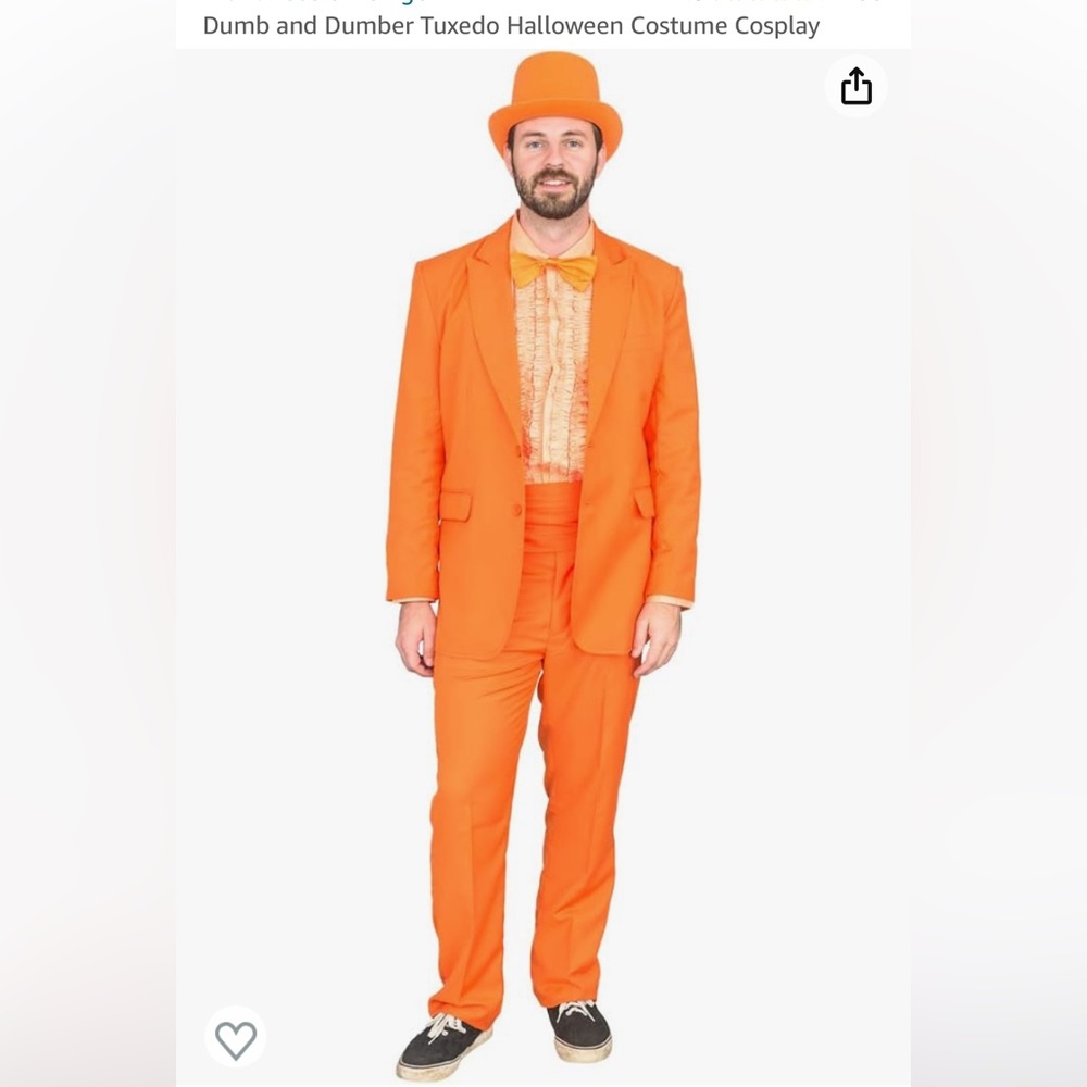 Men’s Dumb and Dumber Orange Costume
